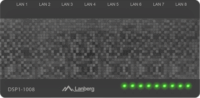Lanberg DSP1-1008 Gigabit Switch - Fekete