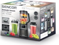 Sencor SBU 7878BK Automatikus vákuumos szuper mixer - Fekete/Inox