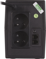 Ever Easyline 650VA / 360W Vonalinteraktív UPS Fekete