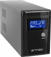 Armac Office 650E LCD 650VA / 390W Vonalinteraktív UPS Fekete