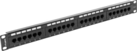 Lanberg PPU6-1024-B 19" Patch panel - 24 port
