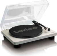 Lenco LS-50WD Lemezjátszó beépített hangszóróval - Fehér