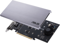 Asus HYPER M.2 X16 V2 4x M.2 PCIe SSD beépítő PCIe kártya