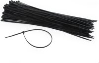 Gembird NYTFR-300X3.6 Kábelkötegelő 30cm - Fekete (100db/csomag)