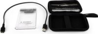 Gembird 2.5" USB 3.0 Külső HDD ház - Áttetsző