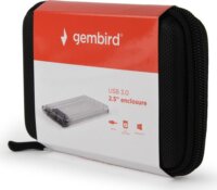 Gembird 2.5" USB 3.0 Külső HDD ház - Áttetsző