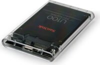 Gembird 2.5" USB 3.0 Külső HDD ház - Áttetsző