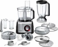 Bosch MC812M865 Food Processor Kompakt Konyhai Robotgép - Fekete/Inox