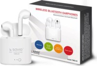 Savio TWS-01 Bluetooth Fülhallgató - Fehér