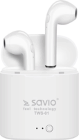 Savio TWS-01 Bluetooth Fülhallgató - Fehér