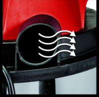 Einhell TC-VC 1815 S Száraz-nedves porszívó - Piros/Ezüst