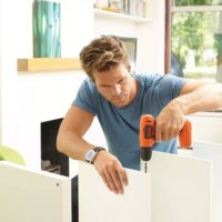 Black&Decker BDCD8 Akkumulátoros fúró-csavarozó (Akkuval)