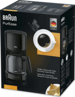 Braun PurEase KF 3120 BK Kávéfőző - Fekete