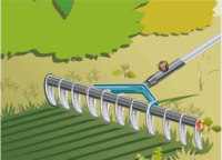 Gardena 3391-20 CombiSystem fűlevegőztető gereblye