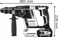 Bosch GBH 18V-26 Professional SDS plus Akkus Fúró-vésőkalapács (akku és töltő nélkül)