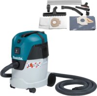 Makita VC2512L Nedves-Száraz Porszívó - Kék/Fehér