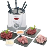 Clatronic FFR 2916 Fondue-Fritteuse Olajsütő 1L - Fehér