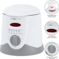 Clatronic FFR 2916 Fondue-Fritteuse Olajsütő 1L - Fehér