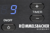 Rommelsbacher JG 40 Joghurtkészítő - Fekete/Ezüst