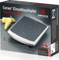 Rommelsbacher CT 2203/TC Ceran Főzőlap - Inox/Fekete