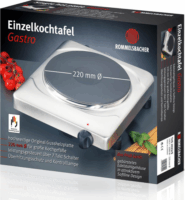 Rommelsbacher THS 2022/E Gastro Elektromos Főzőlap - Inox