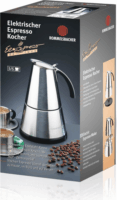 Rommelsbacher EKO 366/E Elektromos kotyogós kávéfőző - Inox