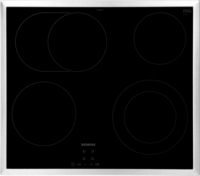 Siemens ET645HN17E iQ300 Elektromos főzőlap Fekete/Inox