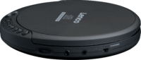 Lenco CD-200 Discman Hordozható CD lejátszó - Fekete