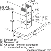 Bosch DWB96BC50 Páraelszívó