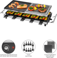 ProfiCook PC-RG 1144 Elektromos grillsütő