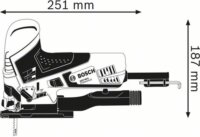 Bosch GST 90 E Professional Kézi körfűrész