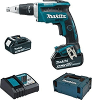 Makita DFS452RTJ Akkumulátoros Gipszkarton Csavarbehajtó (akkumulátorral)