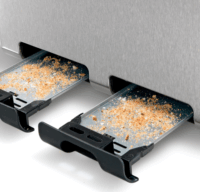 Bosch TAT7S45 Kenyérpirító - Fekete/Inox