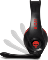 Spirit of Gamer PRO-NH5 Nintendo Switch Gaming Headset Fekete/Piros