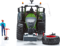 Bruder Fendt 1050 Vario szerelővel és garázs berendezéssel