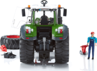 Bruder Fendt 1050 Vario szerelővel és garázs berendezéssel