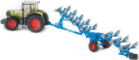 Bruder Lemken félig szerelhető váltvaforgató eke Vari-Titan