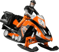 Bruder motorosszán sofőr figurával