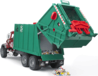 Bruder MACK Granite szemeteskocsi Zöld