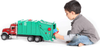 Bruder MACK Granite szemeteskocsi Zöld