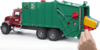 Bruder MACK Granite szemeteskocsi Zöld