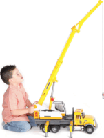 Bruder MACK Granite Liebherr daruskocsi Sárga