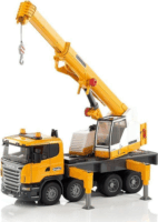 Bruder MACK Granite Liebherr daruskocsi Sárga