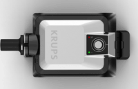 Krups FDD 95D Gofrisütő 1400W - Ezüst/Fekete