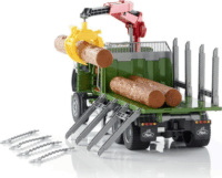 Bruder MACK Granite rönkszállitó Zöld