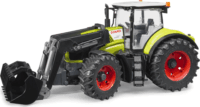 Bruder Claas Axion 950 homlokrakodóval Világoszöld