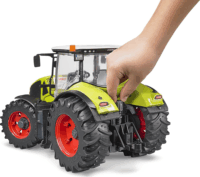 Bruder Claas Axion 950 homlokrakodóval Világoszöld