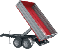 Bruder Mezőgazdasági pótkocsi Piros/Szürke