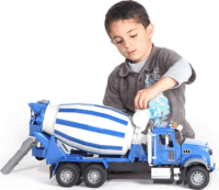 Bruder MACK Granite betonkeverő Kék/Fehér