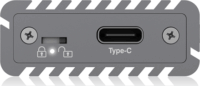 Raidsonic IcyBox IB-1817M-C31 USB Type-C Külső SSD ház - Szürke